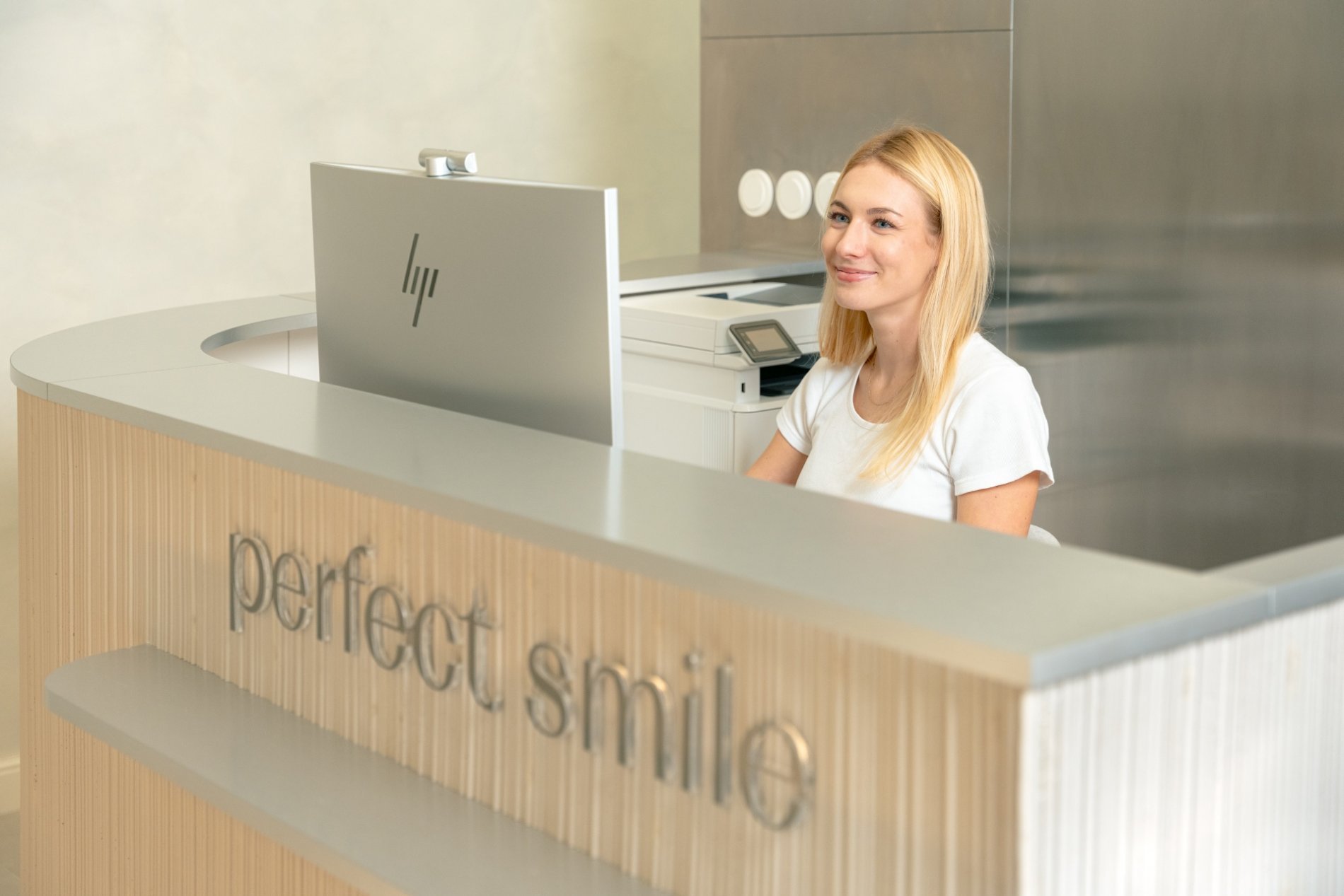 Recepce perfect smile Recepce perfect smile